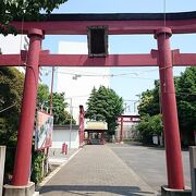 大田区羽田５丁目に鎮座している稲荷神社