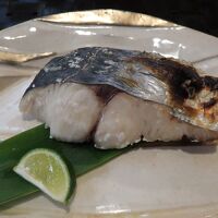 夕食（鰆塩焼き）