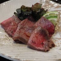 夕食（ローストビーフ）