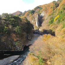 楯岩橋（立岩橋）から見える楯岩