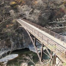 虹見橋までの往復が一般的コース