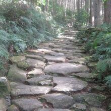 石畳の整備状況も非常に良かったです