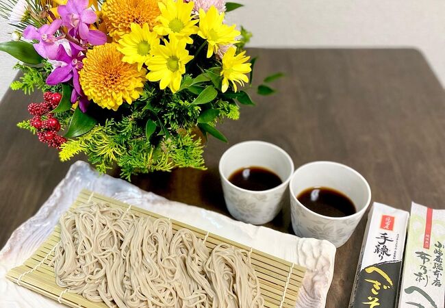 「小嶋屋総本店」新潟では有名なお蕎麦屋さん！乾麺を頂きましたが、それが絶品で驚きました！