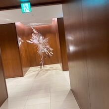 伊丹空港サクララウンジの様子です。