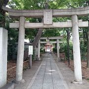 目黒区自由が丘１丁目に鎮座している神社