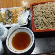 気軽に楽しめる老舗蕎麦屋