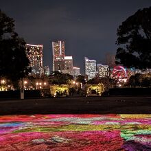 山下公園でのＣＧアート