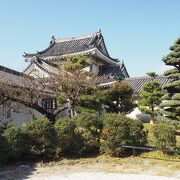 天守を中心として広い公園