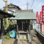 流山散策・城探訪で寺田稲荷神社に行きました