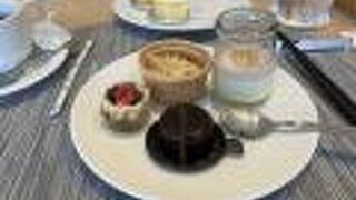 ビュッフェのスイーツが豊富