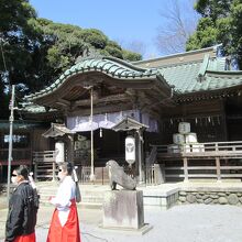 雀神社拝殿