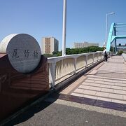 尾竹橋通りが隅田川を渡る時の橋