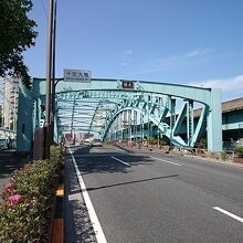 日光街道が隅田川を渡る時の橋