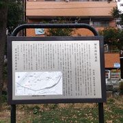 隅田公園に史跡説明板が立っています