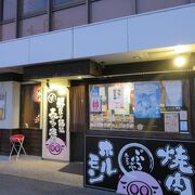 美濃太田駅近く、美濃加茂ステーションホテル1階にある焼き肉店