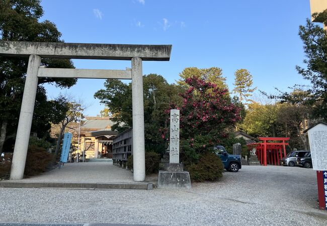 津の藩祖、藤堂高虎が御祭神