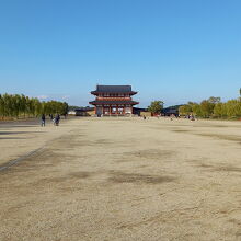 朱雀大路です。