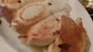 モチモチの羽根つき餃子