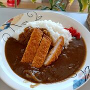 日替わりのカツカレー頂きました。