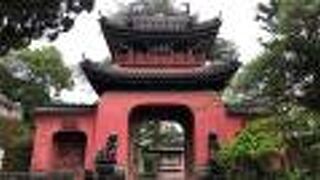 中国風のお寺！