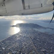 丘珠、奥尻島などへの飛行機から空中遊覧