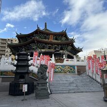 横濱媽祖廟のお堂
