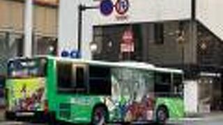 織田信長のラッピングバス