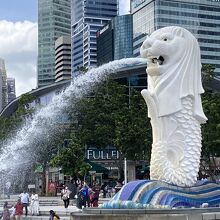 マーライオンの雄姿