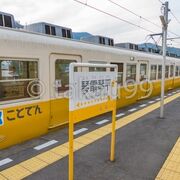 とてもレトロな雰囲気の鉄道です