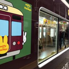 ミッフィー電車 By Travel Bunny 阪急電車のクチコミ フォートラベル