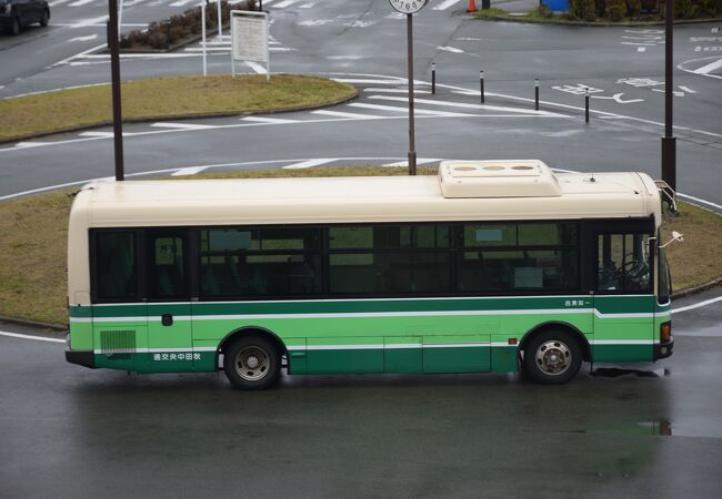 秋田市内を走る路線バス
