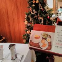 朝食会場入り口