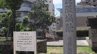 神戸の市街地中心部にある城跡の公園