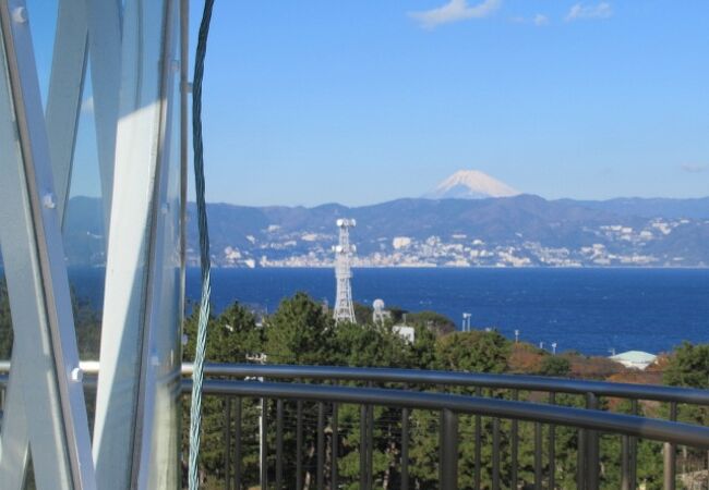 絶景富士山が見れる登れる灯台よ