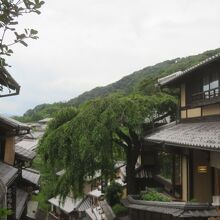 上からの景色が素敵です