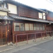 京の豪商の邸宅でした