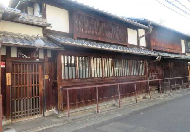 京の豪商の邸宅でした