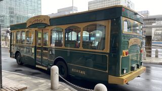 松江市内の観光地をくまなく回る路線バス