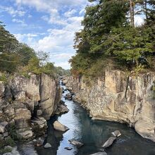 橋の上からの眺め