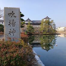 吹揚神社入口