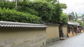 高台寺から続く道です