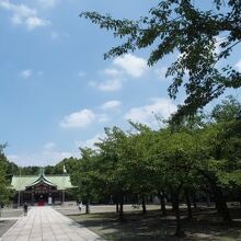 大阪護国神社もある住之江公園。