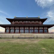 復元された平城京最大の宮殿