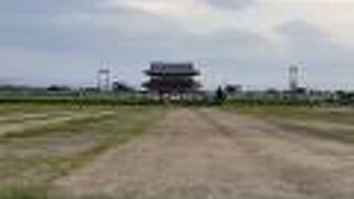 巨大な平城京跡