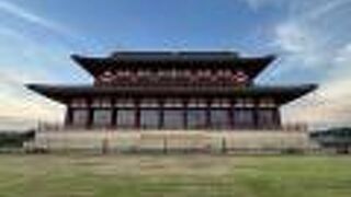 復元された平城京最大の宮殿