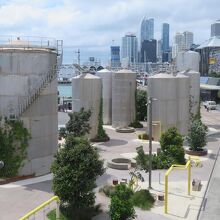 …サイロ・パークや市街地方向の眺め、それに…、