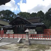 境内から京都市内を一望することができる神社