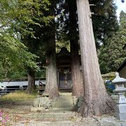 安産の神が祀られている