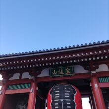 風神・雷神が守護する