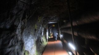 第３トンネルの中